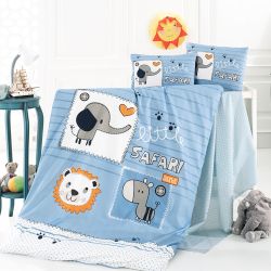 Бебешки к-т с олекотена завивка Сафари