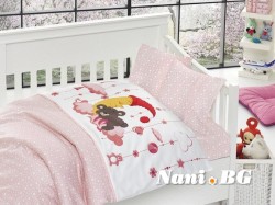 Бебешко спално бельо-Бамбук - Sleeper Pink