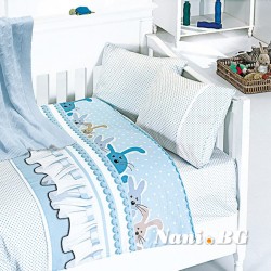 Бебешко спално бельо бамбук с памучно одеяло Ginny Mavi