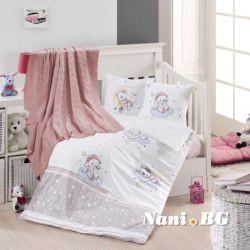 Бебешко спално бельо бамбук с памучно одеяло SLEEP