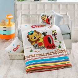 Бебешко спално бельо Влакче