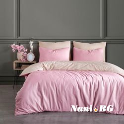 Спално бельо Розово Крем