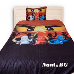 Детско 3D спално бельо Ninjago