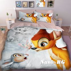 Детско 3D спално бельо Сърничката Бамби