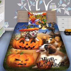 Детско 3D спално бельо 7206