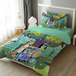 Детско 3D спално бельо, Bluey S2441