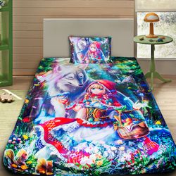 Детско 3D спално бельо Red Riding Hood