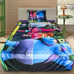 Детско 3D спално бельо Trolls II