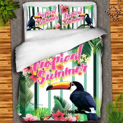 Детско 3D спално бельо Tropical summer