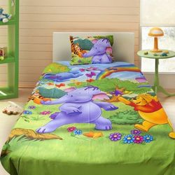 Детско 3D спално бельо Winnie The Pooh Rainbow