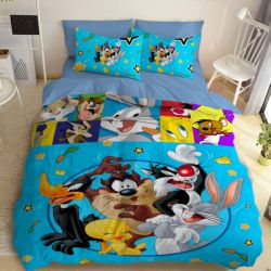 Детско 3D спално бельо Анимационни герои