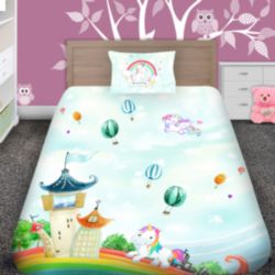 Детско 3D спално бельо Арт Пони
