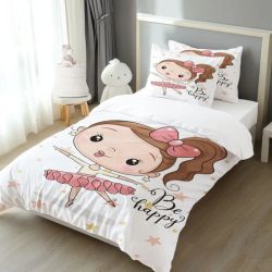 Детско 3D спално бельо, Балерина 13953