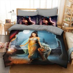 Детско 3D спално бельо Жасмин с тигър