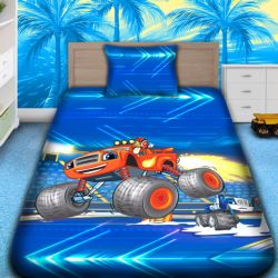 Детско 3D спално бельо Пламъчко