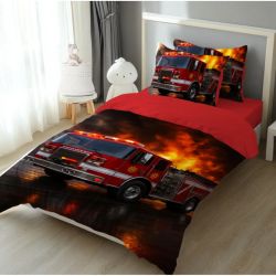 Детско 3D спално бельо, Пожарна кола
