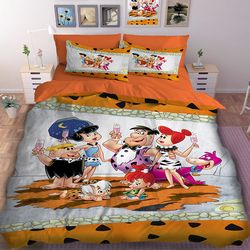 Детско 3D спално бельо СЕМЕЙСТВО ФЛИНСТОН