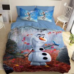 Детско 3D спално бельо Снежен човек