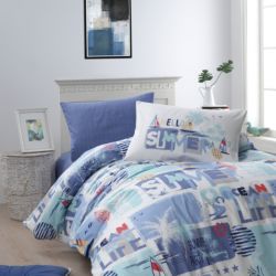 Юношеско спално бельо SUMMER BLUE