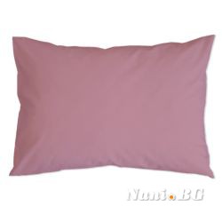 Едноцветни калъфки ранфорс Пастелно розово