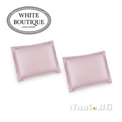 К-кт калъфки за възглавници White Boutique сатен Лилаво