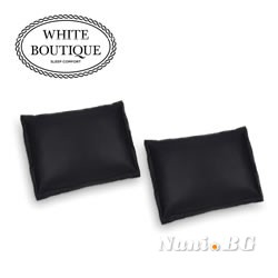 К-кт калъфки за възглавници White Boutique сатен Черно