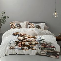 Kолекция коледно спално бельо, СНЯГ