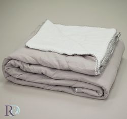 Лятна олекотена завивка - Мечта Сиво и бяло