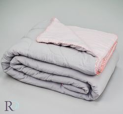 Лятна олекотена завивка - Мечта Сиво и Праскова