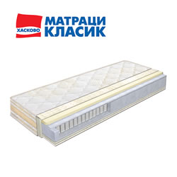 Класик матрак, Мемори Елеганс 7 зони усилен, 25см