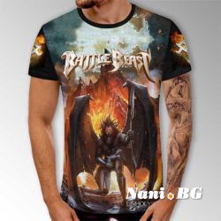 3D Мъжка тениска Battle Beast II