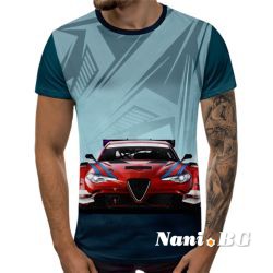3D Мъжка тениска Car 6151