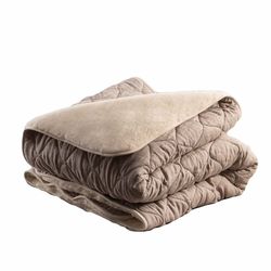 Олекотена завивка Тhe Woolland Wool Linen натурален лен