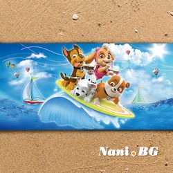 3D Плажни кърпи Kids - Paw Ratrol