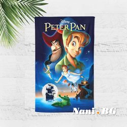 3D Плажни кърпи Kids - Peter Pan