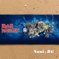 3D Плажни кърпи Music - Iron Maiden Group