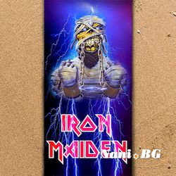 3D Плажни кърпи Music Iron Maiden Mummy