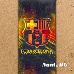 3D Плажни кърпи Sport FC Barcelona