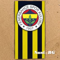 3D Плажни кърпи Sport FC Fenerbahce