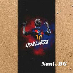 3D Плажни кърпи Sport Messi