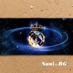 3D Плажни кърпи Sport - Real Madrid Space