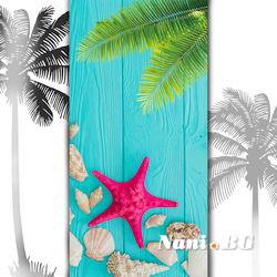 3D Плажни кърпи Summer - Морска звезда