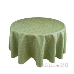 Зелено резеда покривка за маса от полиестер - 10