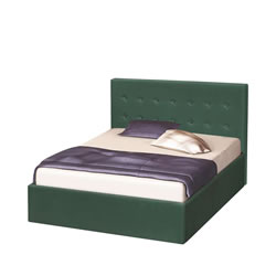 Легло Ария с табла за глава Ботън, зелено