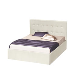 Легло Ария с табла за глава Ботън, слонова кост