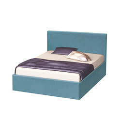 Легло Ария с табла за глава Текс, синьо