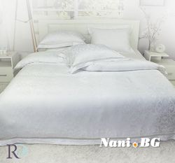Луксозно спално бельо модал Анхела Бяло