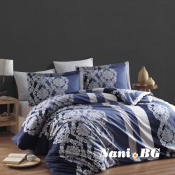 Двоен спален комплект KAVIN NAVY BLUE