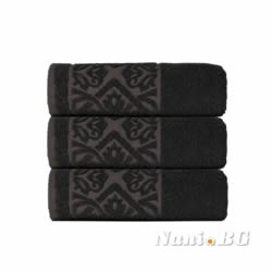 Хавлиени кърпи Порто - черно
