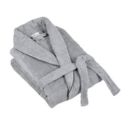 Халат за баня Хавана 400гр L/XL сиво